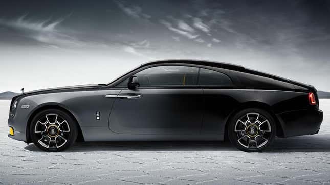 Image for article titled Black Badge Wraith Black Arrow: Rolls-Royce Unveils Its Last V12 Coupé