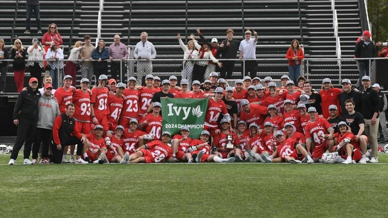 Men's Lacrosse Claims Third-Straight Ivy Title With Win at Dartmouth -  Cornell University Athletics