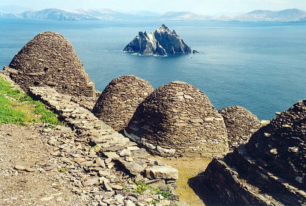 Why did the monks on Skellig Michael make huts shaped like beehives? -  Philip Kosloski