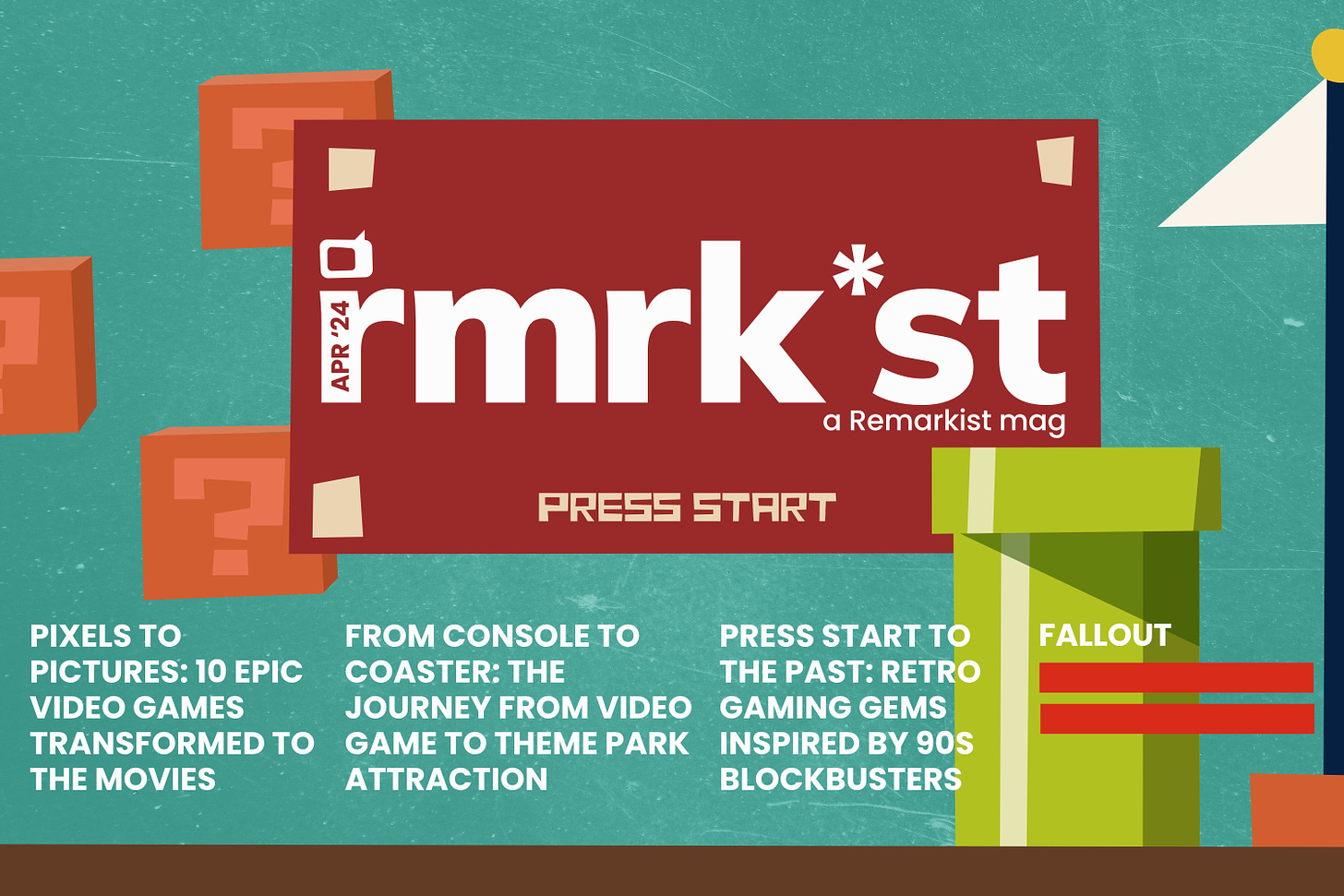 Video Games & Movies | rmrk*st | Remarkist Magazine