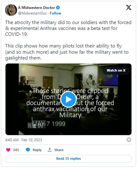 The atrocity the military did to our soldiers