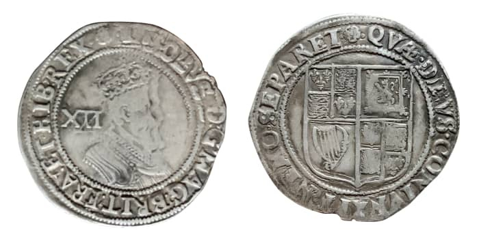 The 1605-1606 King James I Silver Shilling Coin - HobbyLark