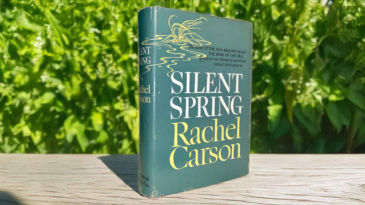 Rachel Carson's groundbreaking book "Silent Spring"