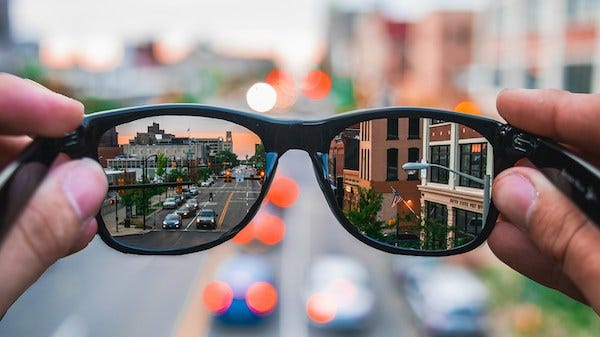 black-glasses