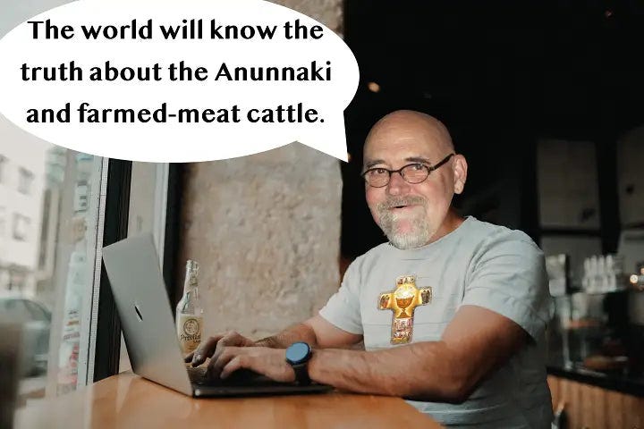Terry exposes the Anunnaki's meat-farmed cattle.