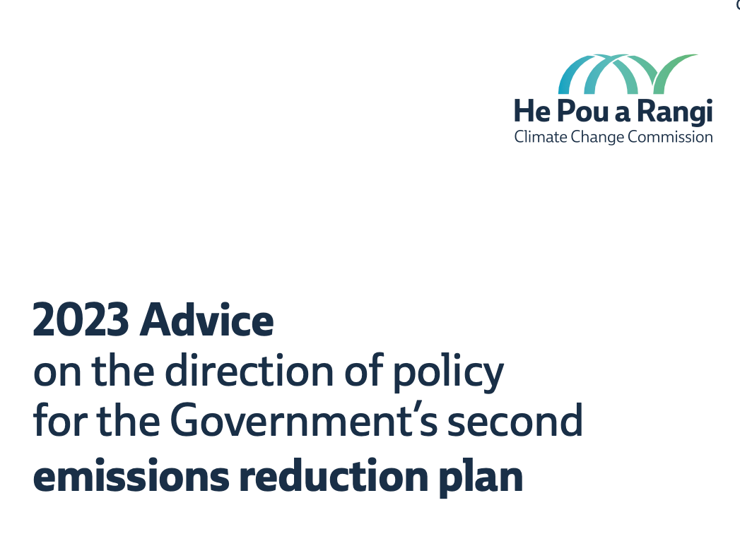 2023 Advice on the direction of policy for the Government's second emissions reduction plan