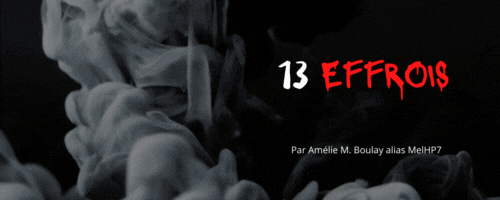 13 EFfrois le recueil de nouvelles de AMélie M. Boulay paraîtra en octobre 2023
