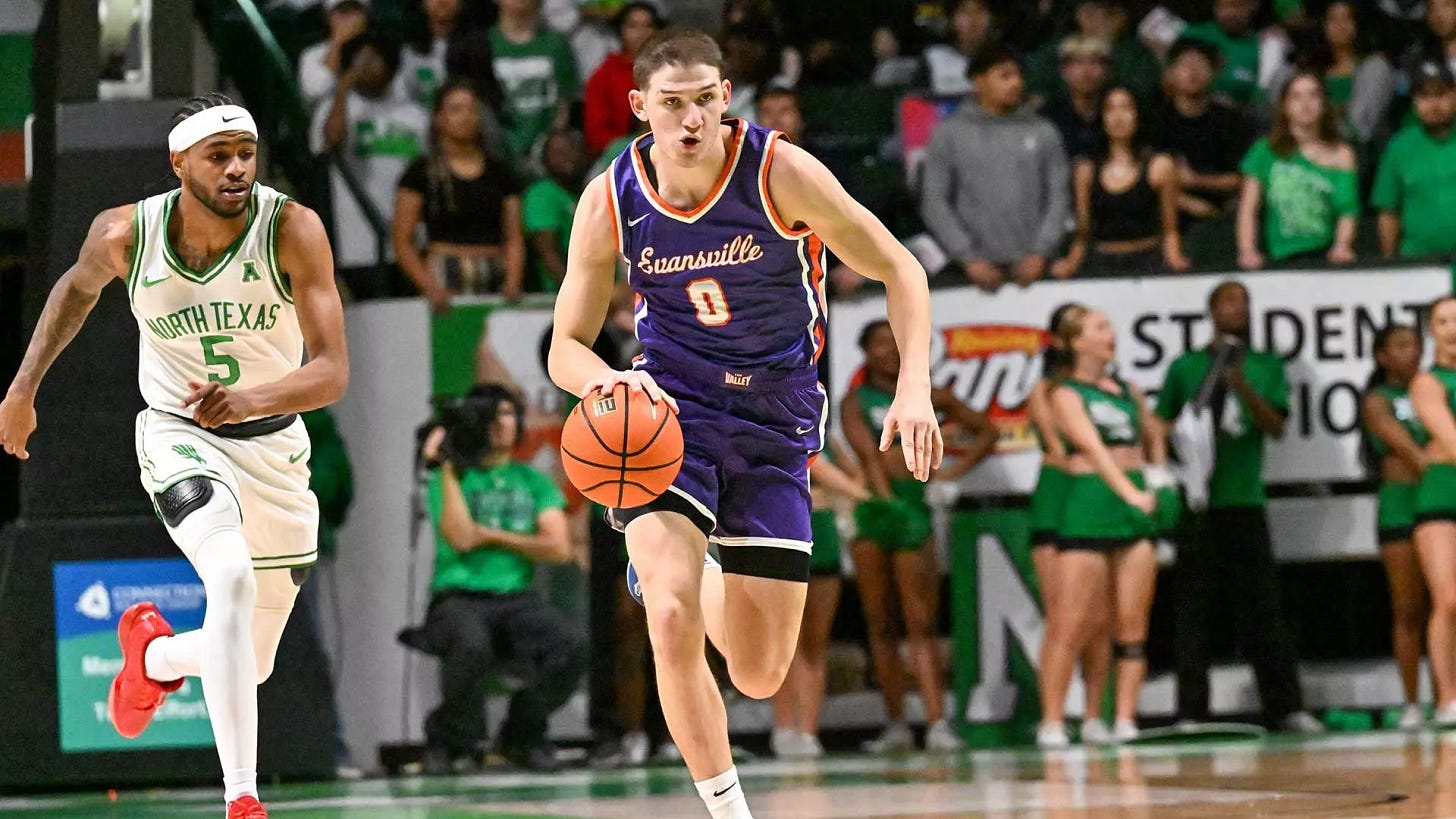 Gabriel Pozzato - Men's Basketball - University of Evansville Athletics