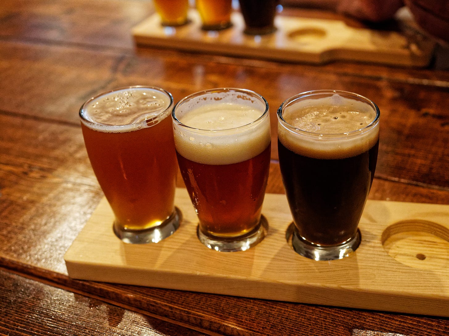 Beer samples