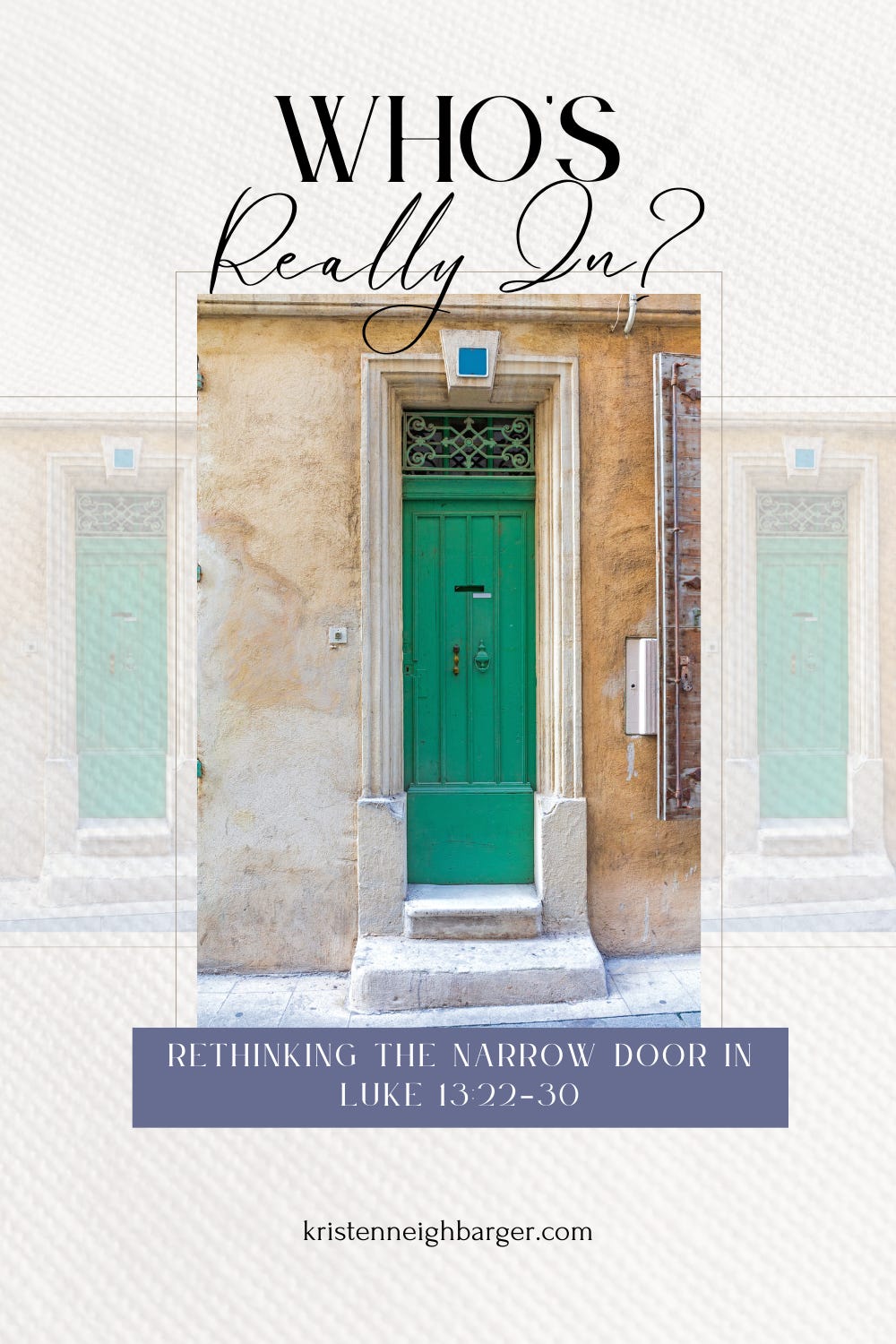 narrow door narrow door