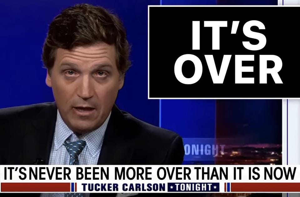 Here Are The Best Reactions To Tucker Carlson's Dramatic Exit From Fox News