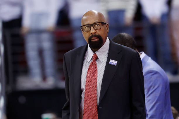 Mike Woodson head coach of the Indiana Hoosiers looks on during the second half of the game against the Wisconsin Badgers at Kohl Center on February...