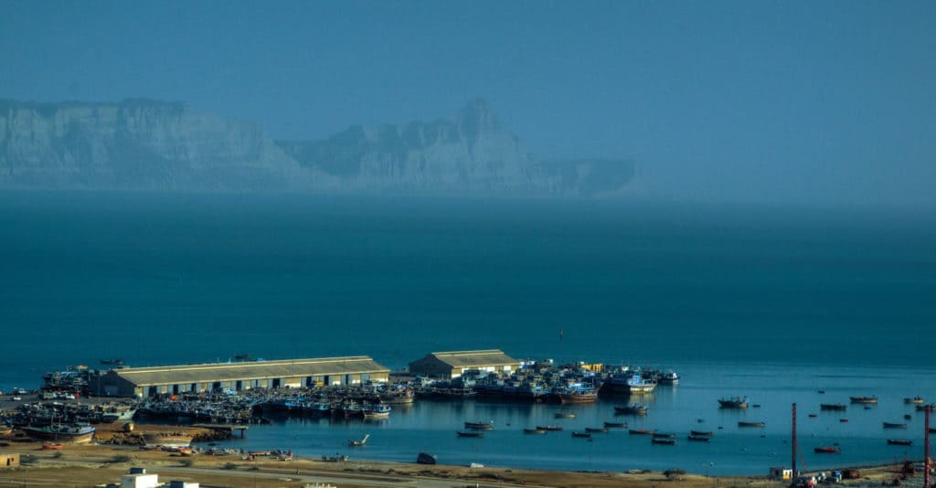 Gwadar port in Balochistan