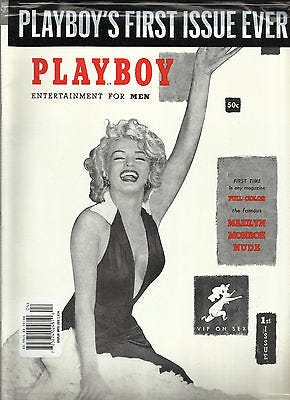 PLAYBOY'S FIRST ISSUE EVER THE FAMOUS MARILYN MONROE FIRST TIME IN ONLY,  2014 | eBay