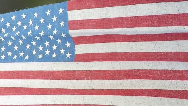 Hemp Flag, Growing Warriors, Veterans Day
