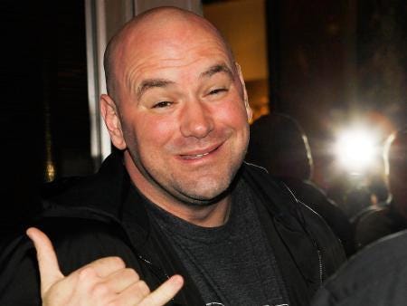 dana white ufc cocky man 2015