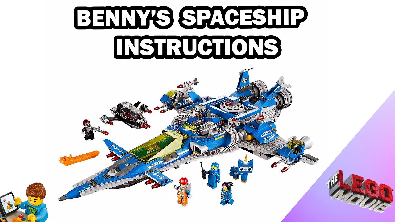 LEGO INSTRUCTIONS - Benny’s Spaceship - LEGO MOVIE - LEGO Set 70816