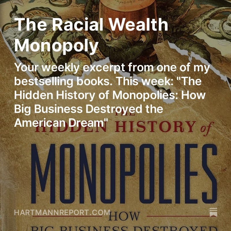 The Racial Wealth Monopoly