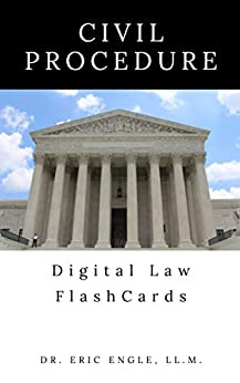 Quizmaster Point Of Law: Civil Procedure (Quizmaster Law Flash Cards Book 12) by [Eric Engle]