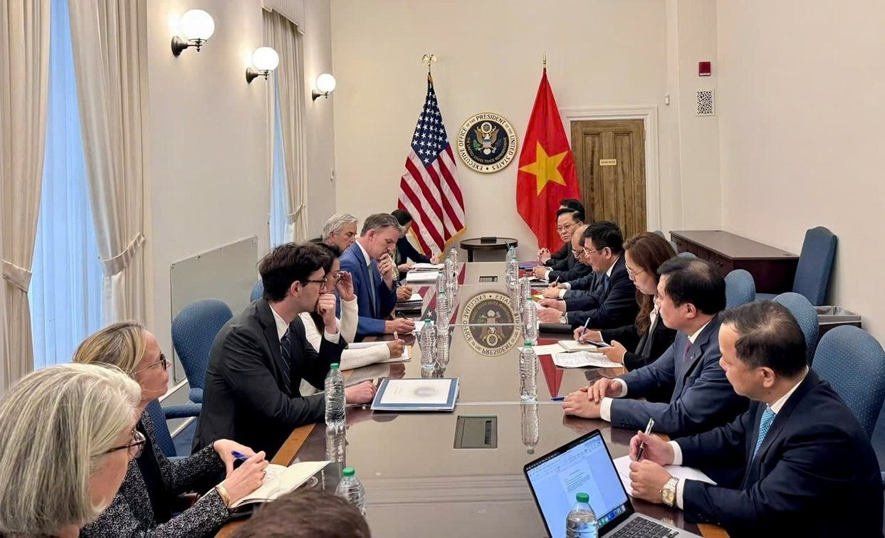 Vòng đàm phán thứ 2 về thương mại đối ứng Việt Nam - Hoa Kỳ đạt kết quả tích cực, tiếp tục tập trung đàm phán vào đầu tháng 6/2025- Ảnh 1.