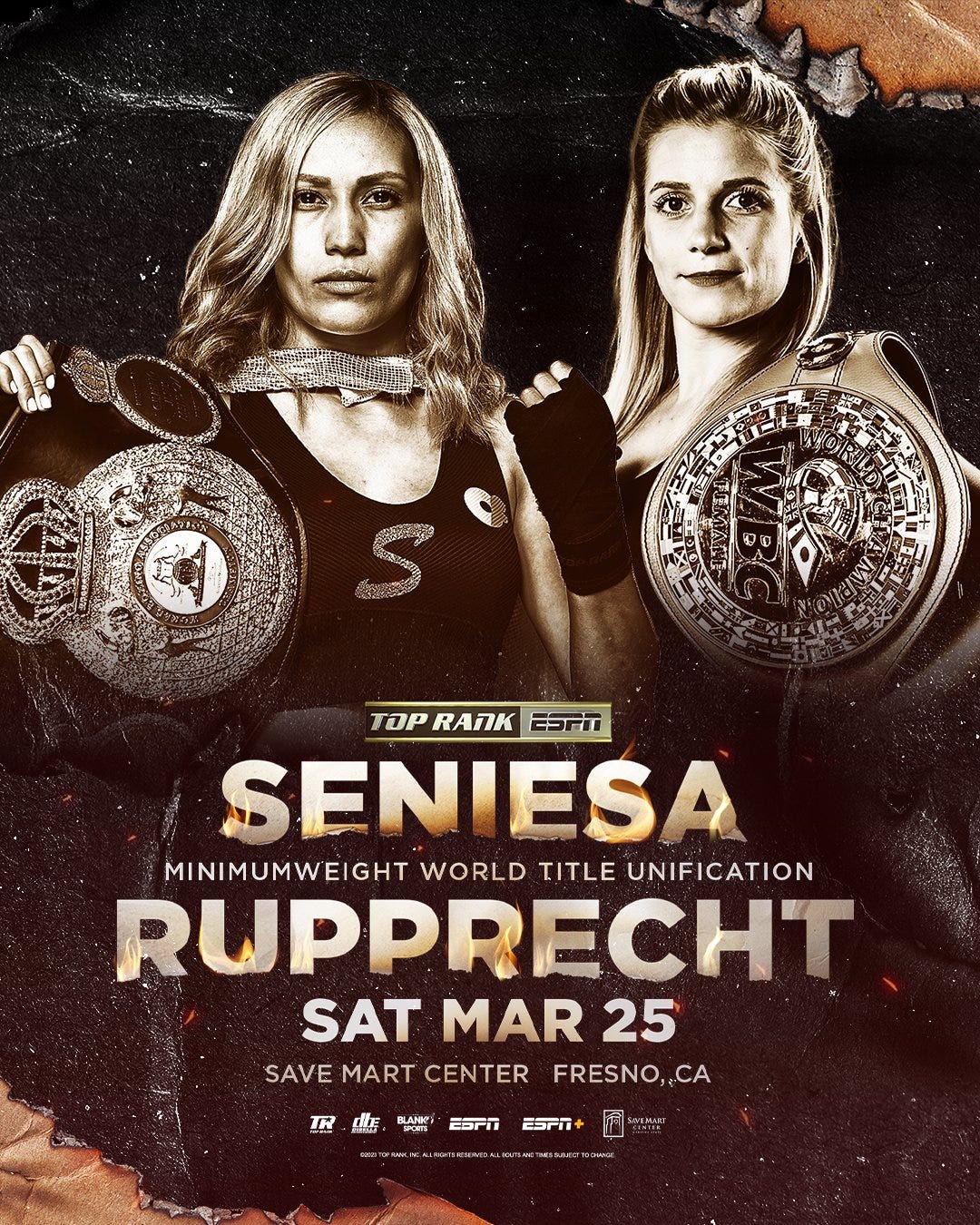 WBC World Champion Tina Rupprecht Vs Seniesa Estrada On March 25 — Boxing  News
