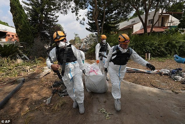 The number of people confirmed dead at Be'eri may rise in the coming days