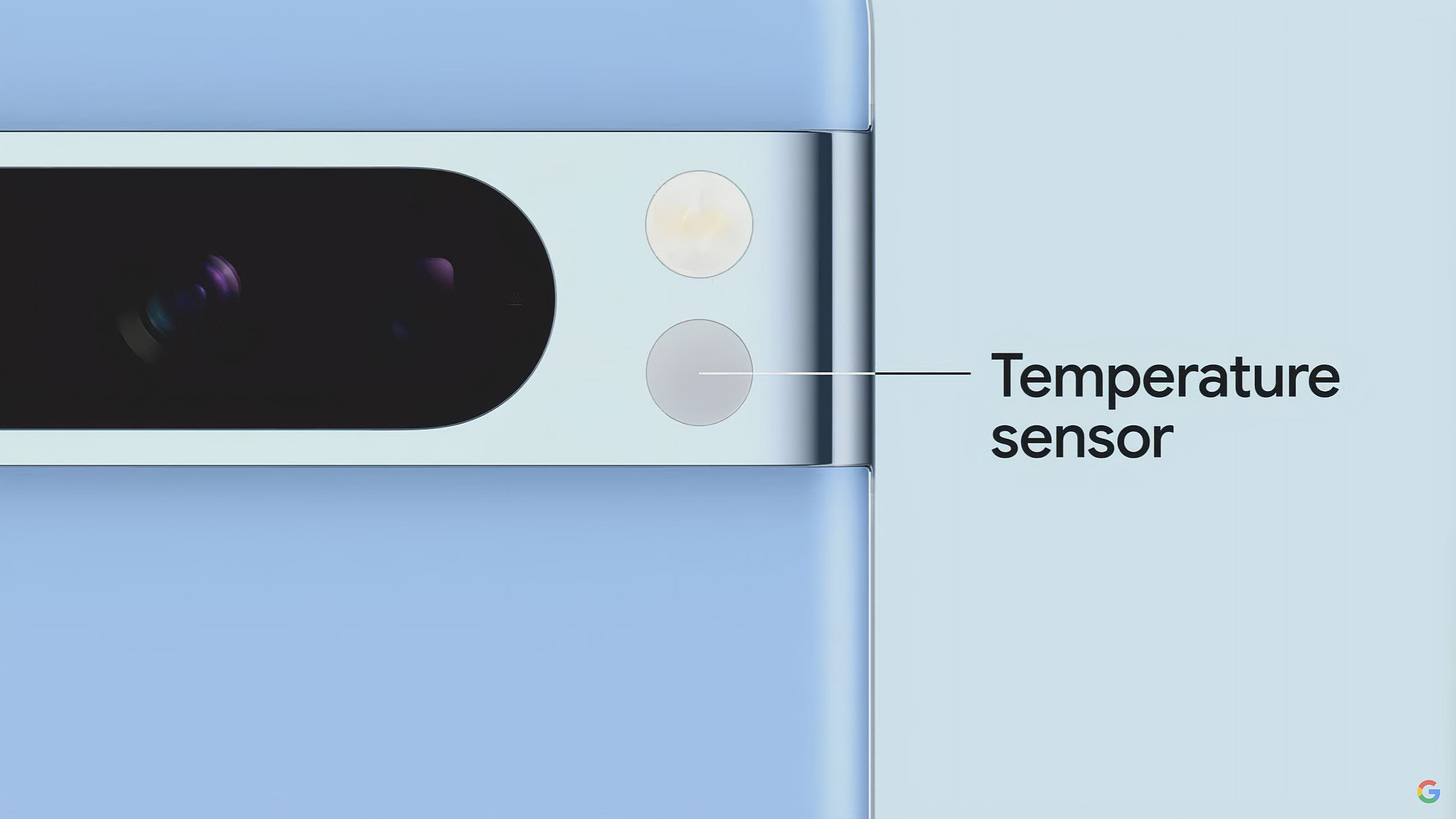 The Pixel 8 Pro temperature sensor won't tell you your body temperature -  The Verge