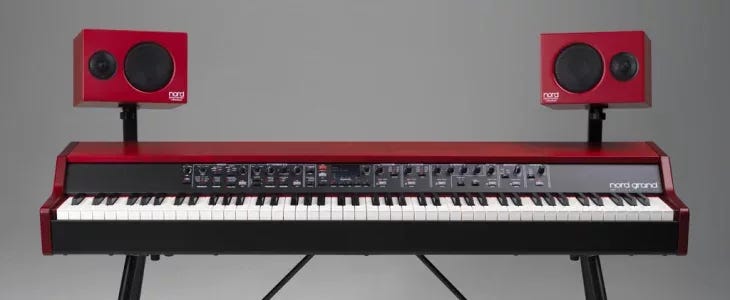 nord grand and nord piano monitros