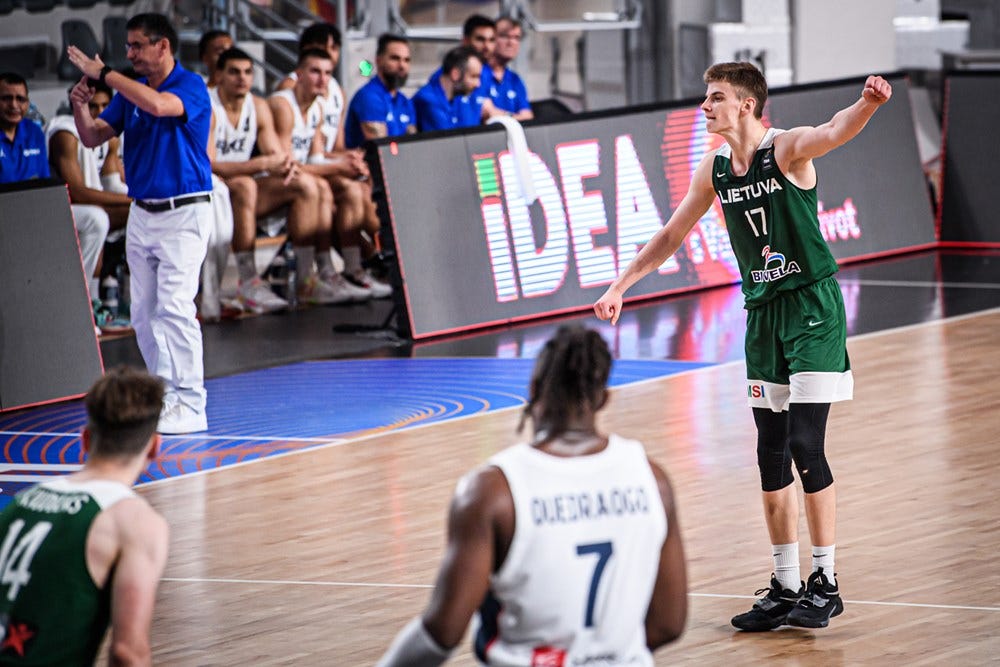 Mantas RUBSTAVICIUS (LTU)'s profile - FIBA U20 European Championship 2022 -  FIBA.basketball