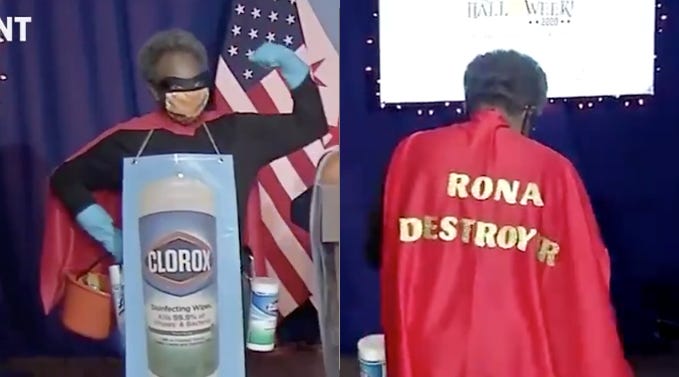 Chicago's Mayor Is At It Again, This Time Dressed As 'Rona Destroyer' –  OutKick