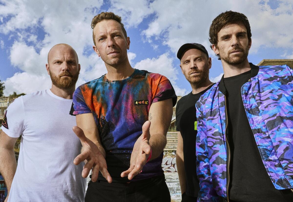 Coldplay postpones shows due to Chris Martin's lung infection - Los Angeles  Times