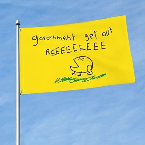 Amazon.com : Government Get Out Reeeeeee - Libertarian No Step On Snake  Flag 3x5 Ft Banner Flags For Home Garden Lawn Sign Outdoor Indoor Decor  Flag : Patio, Lawn & Garden