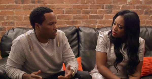 yandy smith fights with mendeecees harris about assitstant love hip hop new york 2015