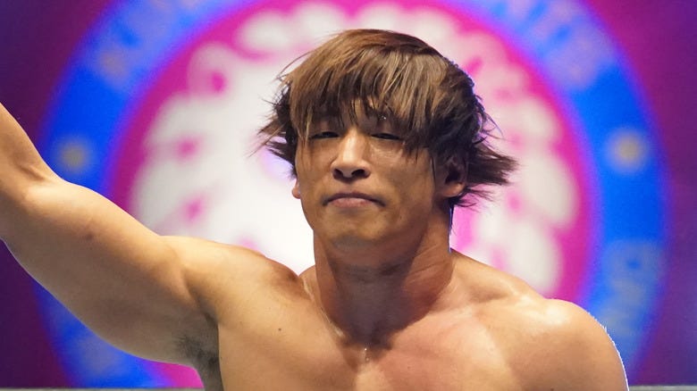 Kota Ibushi after a match in NJPW
