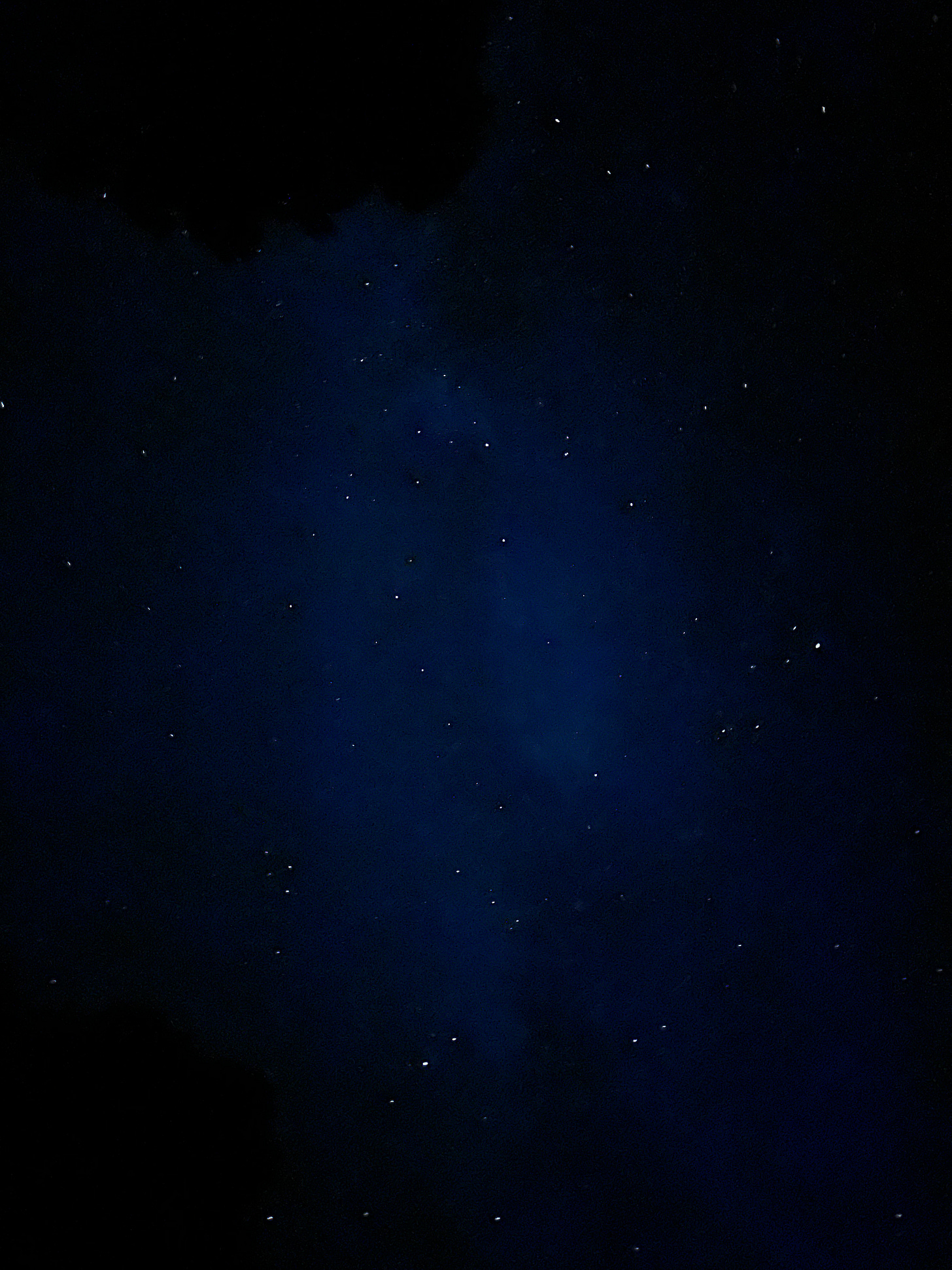 Dark sky at Sunset Crater Volcano National Monument