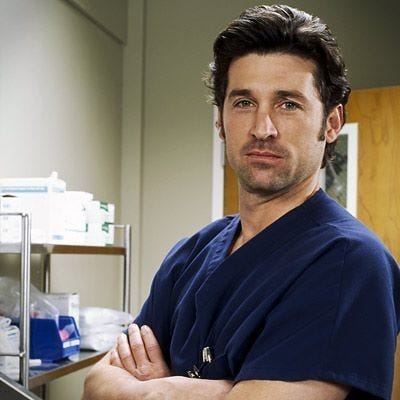 Dr. Dreamy from Grey’s Anatomy looks like he knows what he’s doing.