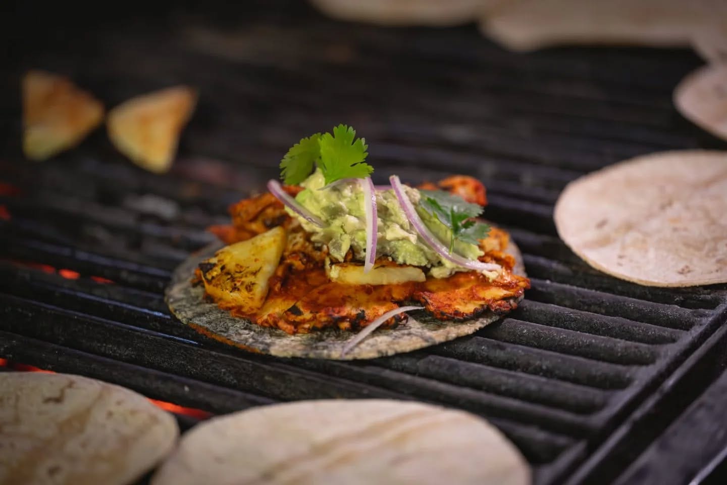 May be an image of taco