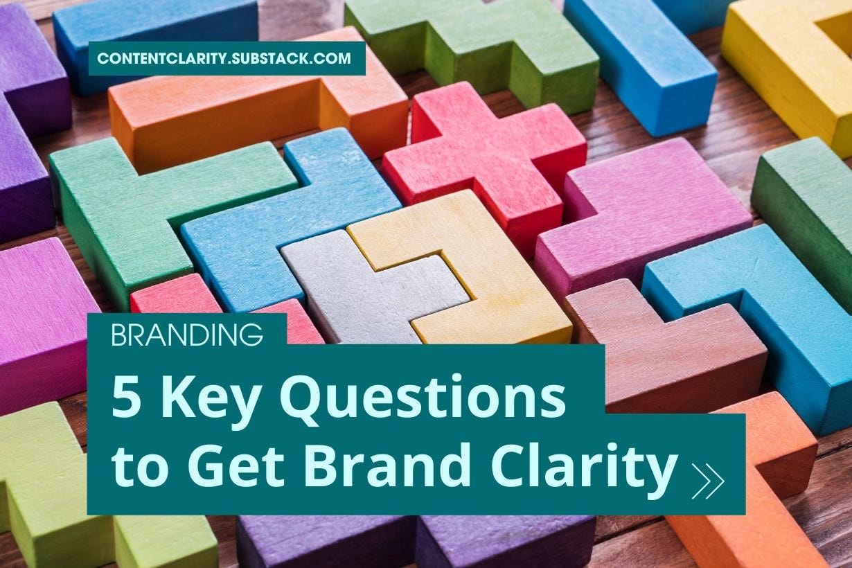 5 Questions to Get Brand Clarity