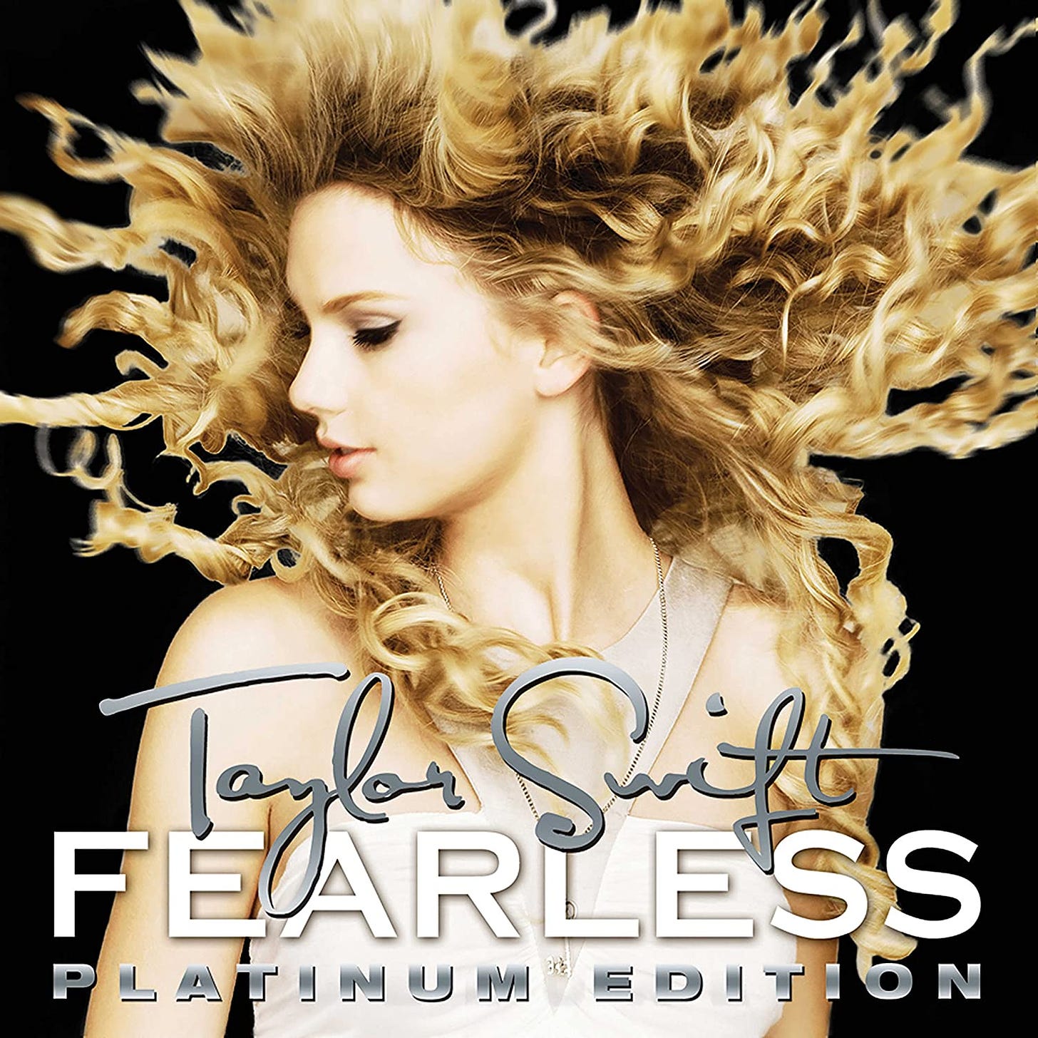 Taylor Swift – Fearless album art - Fonts In Use