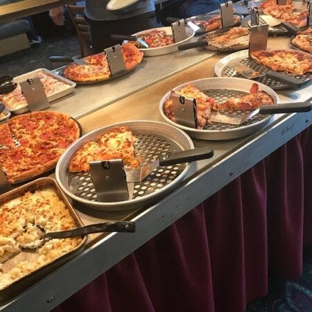 Pizza Hut Lunch Buffet