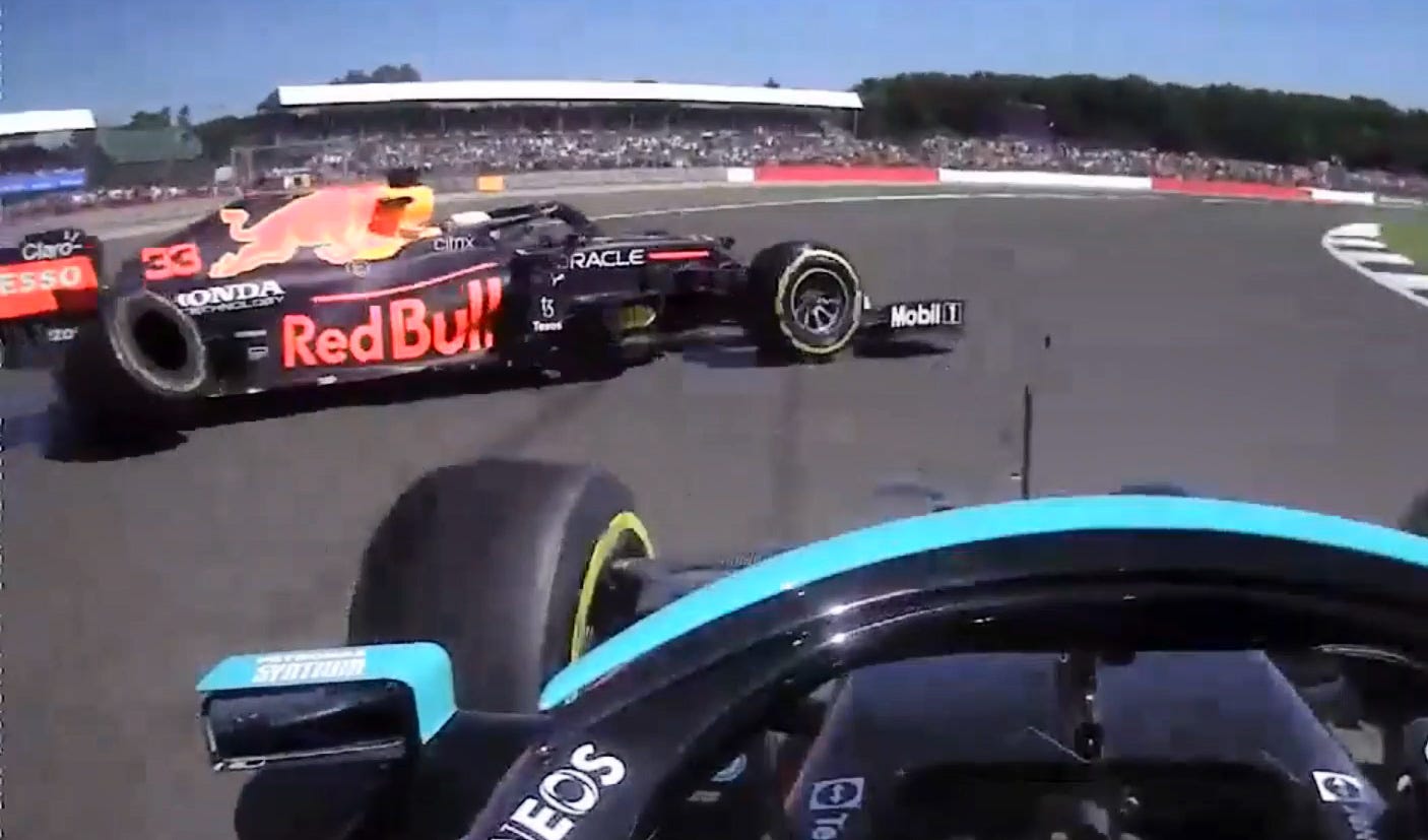 Penalty Box: Hamilton and Verstappen collide at Silverstone · RaceFans