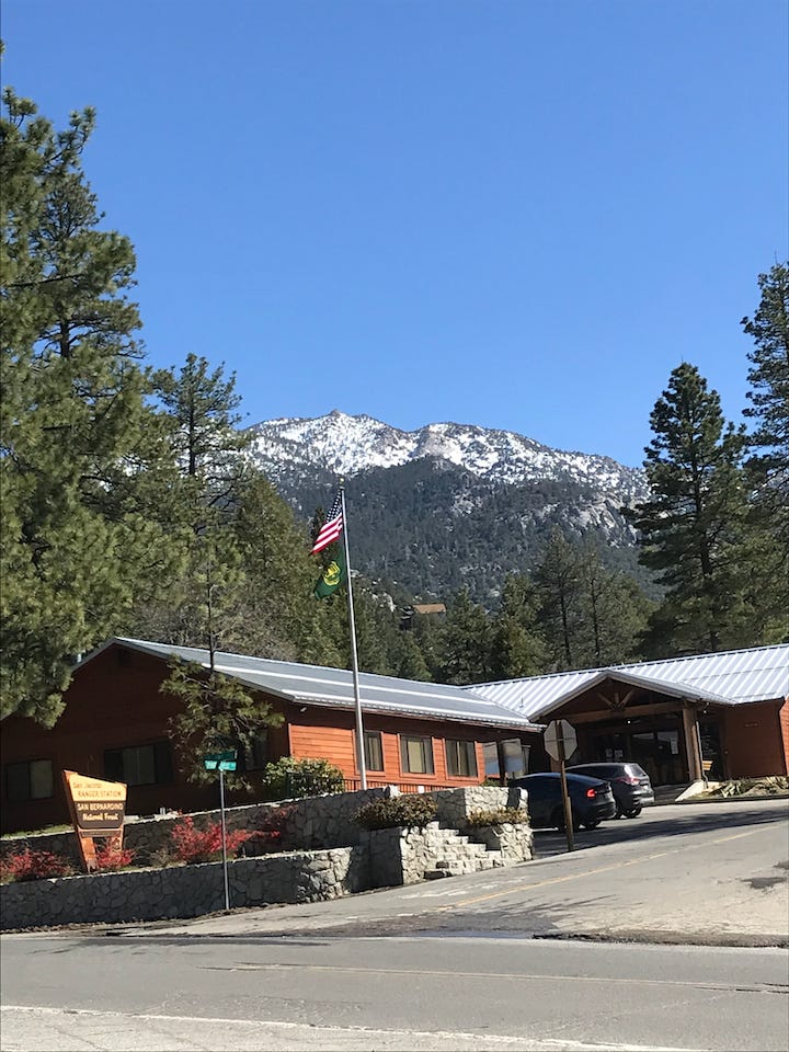 Forest Station in Idyllwild Calif