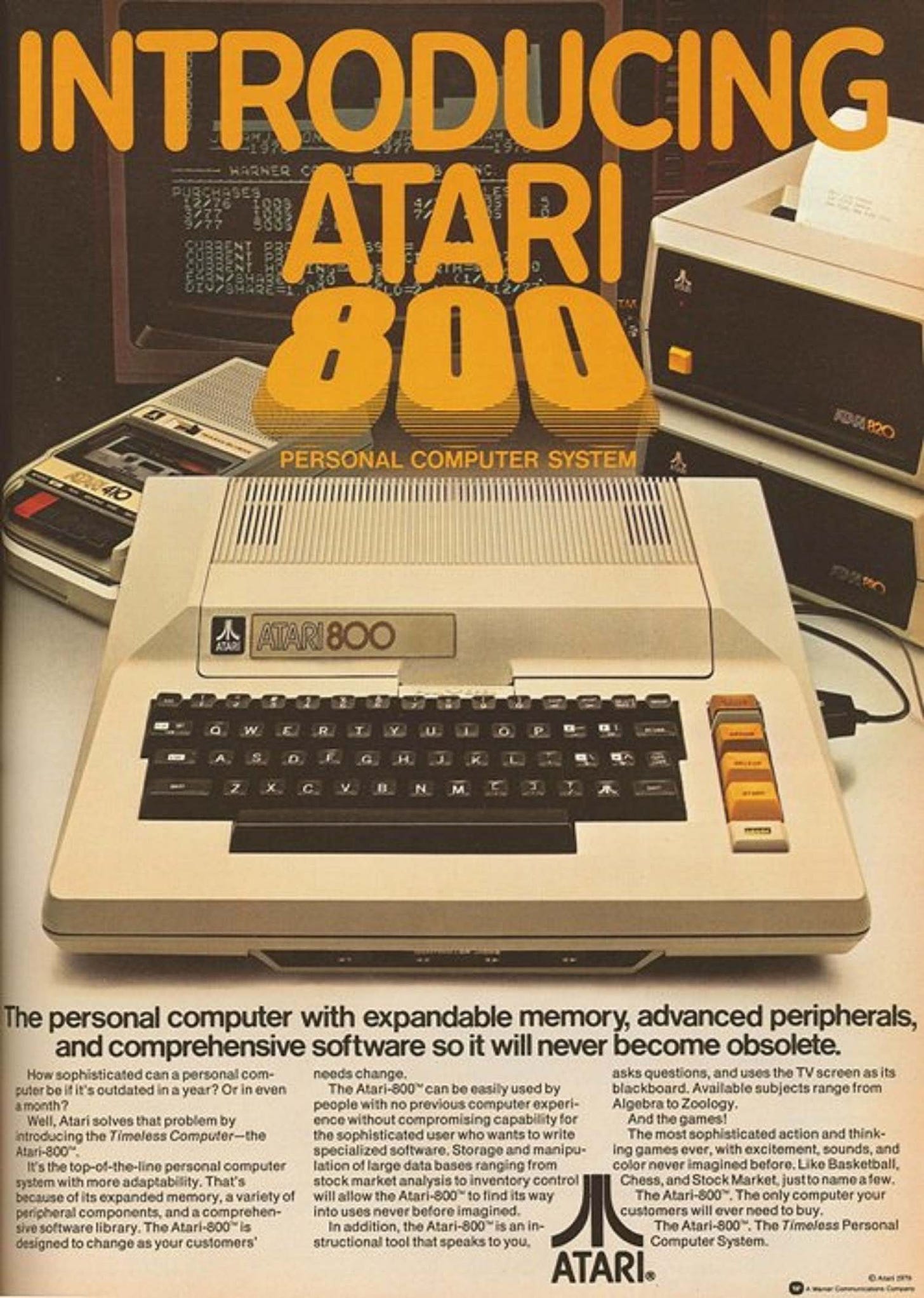 The Timeless Computer: Remembering the Atari 800 - Flashbak