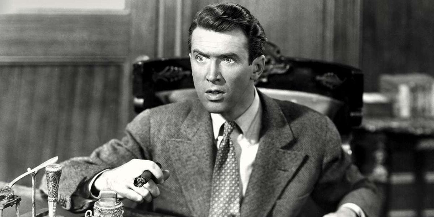 It's a Wonderful Life: George Bailey Is Not the Hero