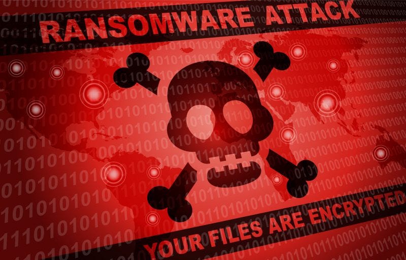 Top 5 ataques mais importantes de Ransomware