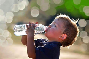 boy with water bottle 