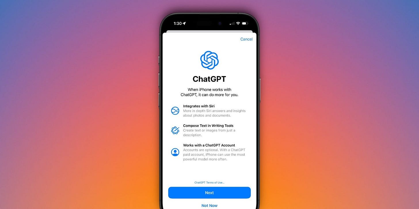 iOS 18.2 lets you disable ChatGPT permission prompts, plus all the other  Apple Intelligence tidbits - 9to5Mac