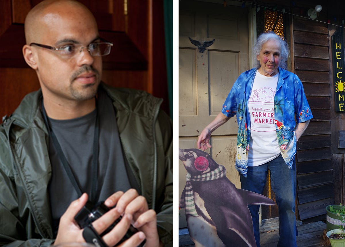 Portraits of Jordan and Carol