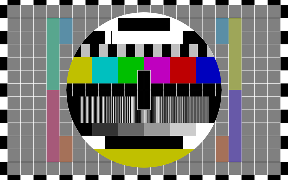 Free Test Pattern Tv vector and picture