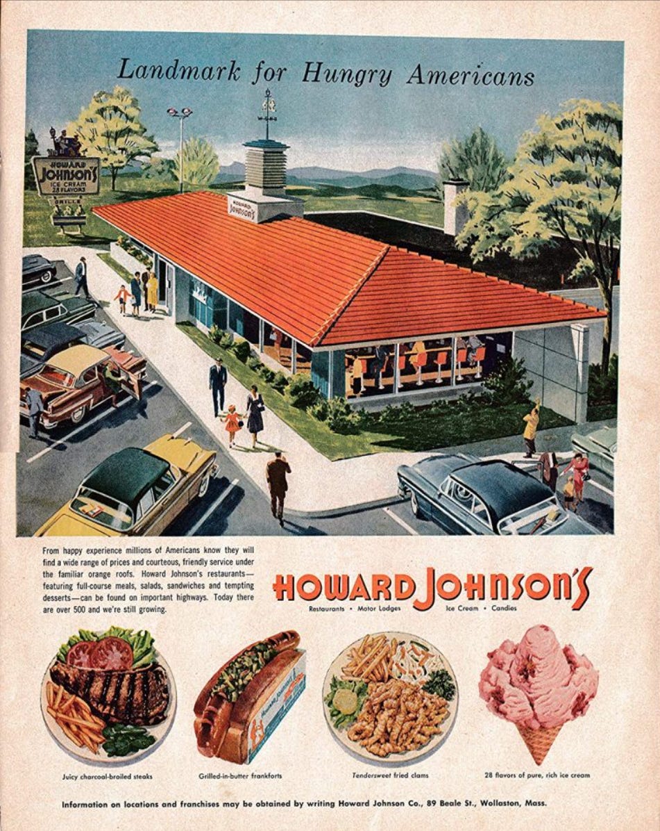 Source: https://americanbusinesshistory.org/the-first-giant-restaurant-chain-howard-johnson-rise-and-fall